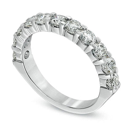 1.5 CT. TW Diamond Anniversary Band in 14K White Gold
