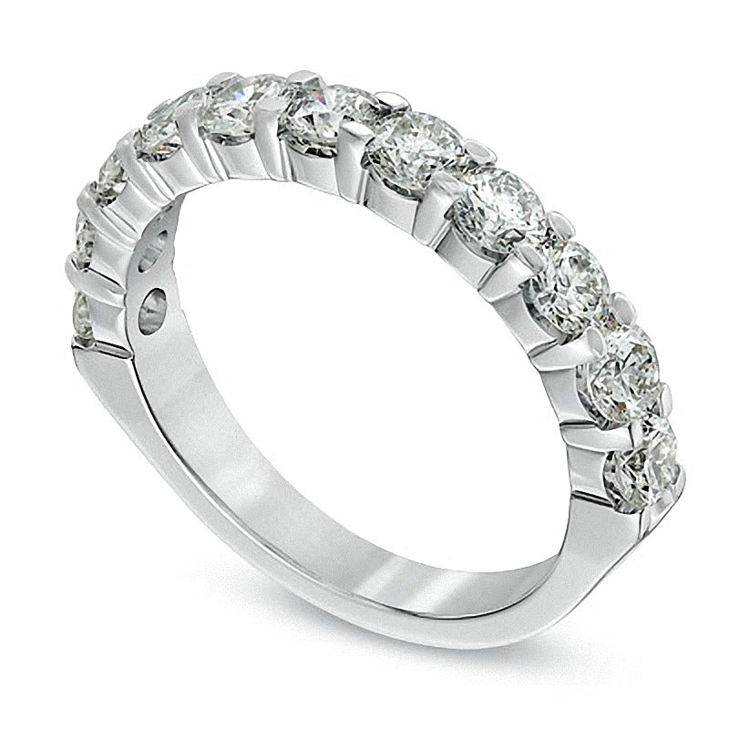1.5 CT. TW Diamond Anniversary Band in 14K White Gold