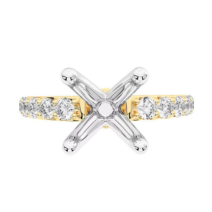 0.63 CT. TW Lab-Grown Diamond Semi-Mount Setting in 14K Gold (F/VS2)