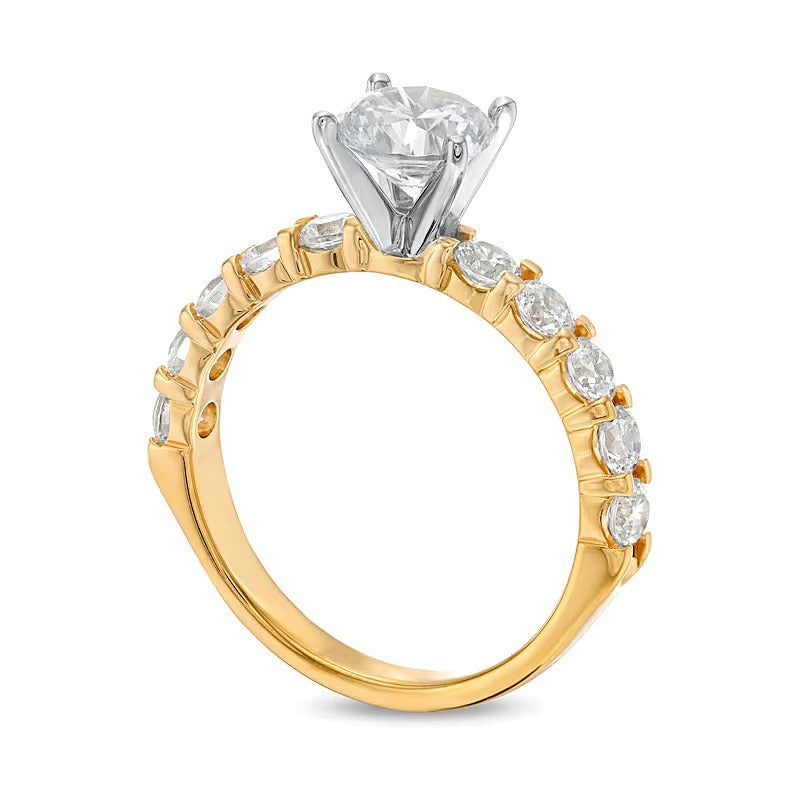 2.0 CT. TW Diamond Engagement Ring in 14K Gold (I/I2)