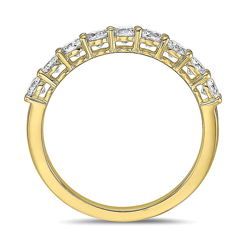 0.75 CT. TW Diamond Nine Stone Band in 10K Gold (I/I2)