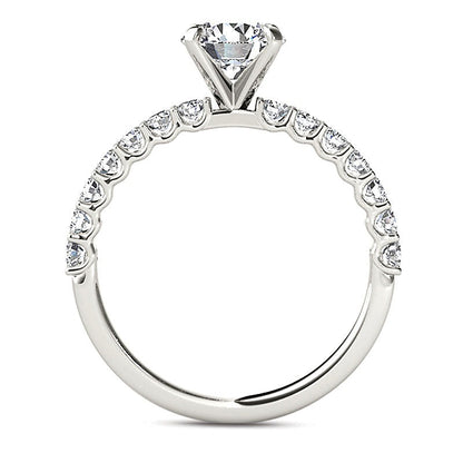 1.0 CT. TW Diamond Engagement Ring in 14K White Gold