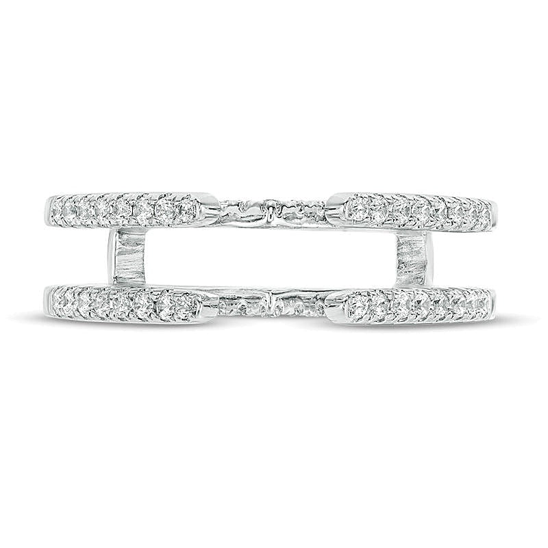0.33 CT. TW Diamond Solitaire Enhancer in 14K White Gold