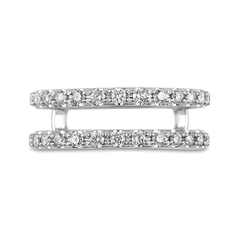 0.5 CT. TW Diamond Enhancer in 14K White Gold