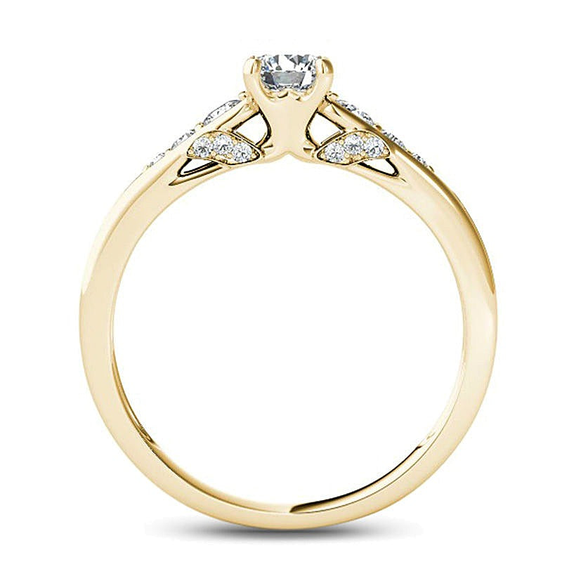 0.63 CT. TW Diamond Engagement Ring in 14K Gold