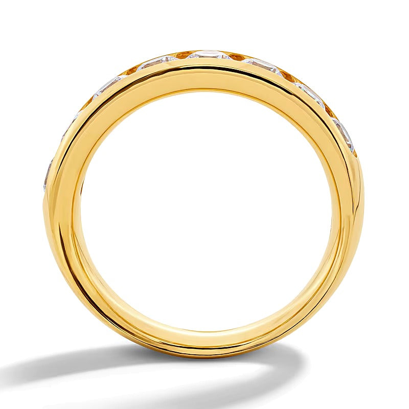 2.0 CT. TW Lab-Grown Diamond Channel-Set Band in 10K Gold (F/VS2)