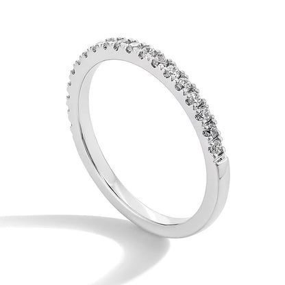 0.25 CT. TW Lab-Grown Diamond Band in 14K White Gold (F/SI2)