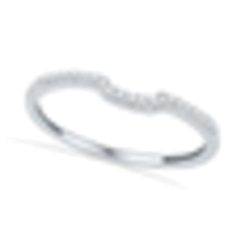 0.33 CT. TW Diamond Square Frame Bridal Set in 10K White Gold
