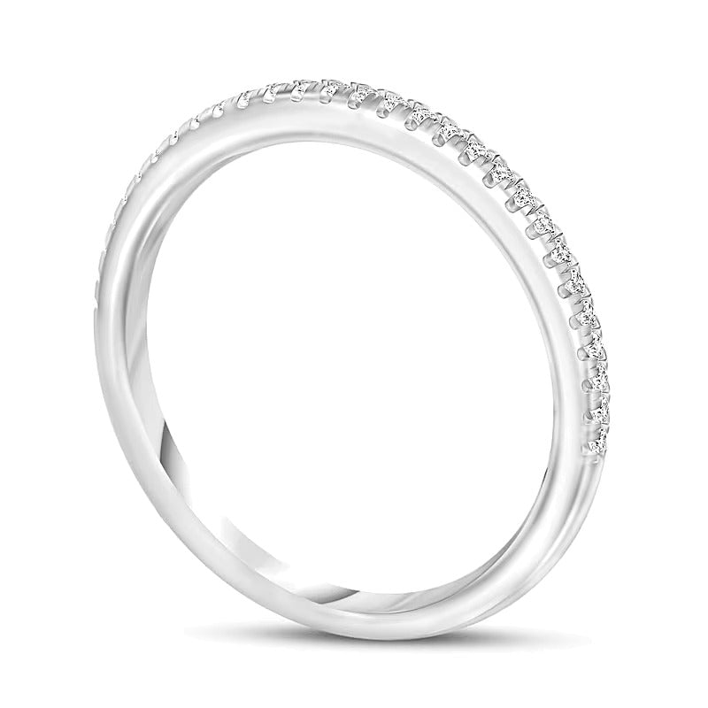 0.17 CT. TW Diamond Anniversary Band in 10K White Gold