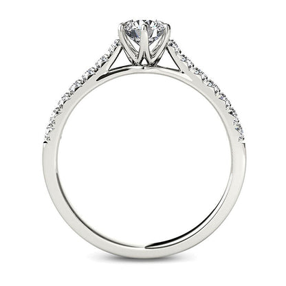 0.75 CT. TW Diamond Engagement Ring in 14K White Gold