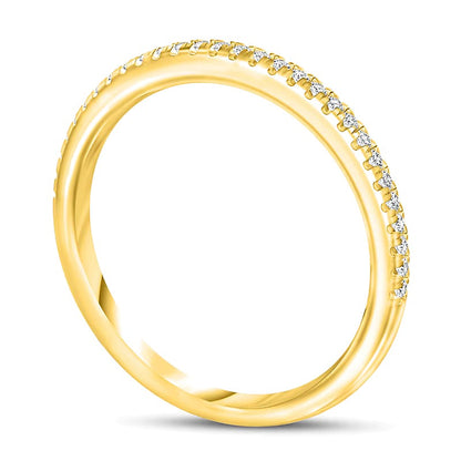 0.17 CT. TW Diamond Anniversary Band in 10K Gold