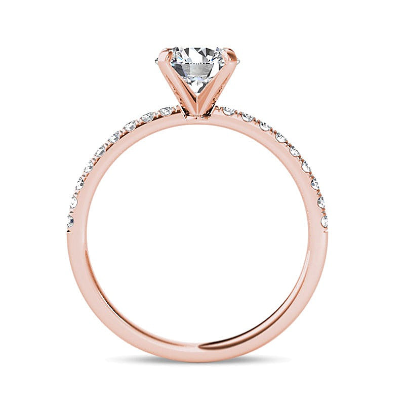 1.0 CT. TW Diamond Engagement Ring in 14K Rose Gold