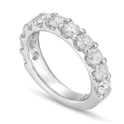 2.0 CT. TW Diamond Anniversary Band in 10K White Gold