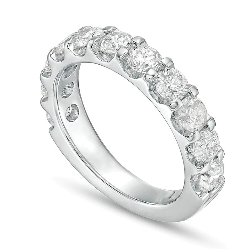 2.0 CT. TW Diamond Anniversary Band in 10K White Gold