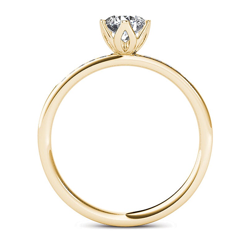 0.5 CT. TW Diamond Engagement Ring in 14K Gold