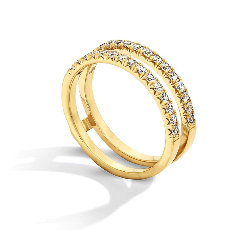 0.5 CT. TW Lab-Grown Diamond Solitaire Enhancer in 14K Gold (F/VS2)