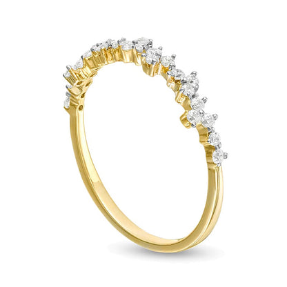 0.25 CT. TW Diamond Scatter Anniversary Band in 10K Gold