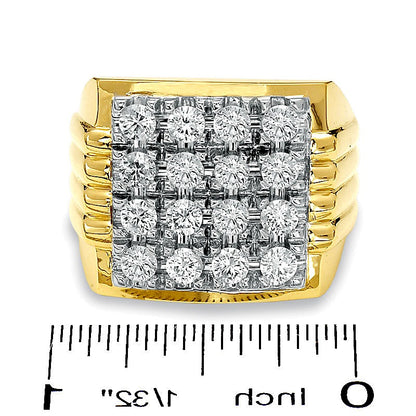 2.0 CT. TW Diamond Fashion Ring in 14K Gold