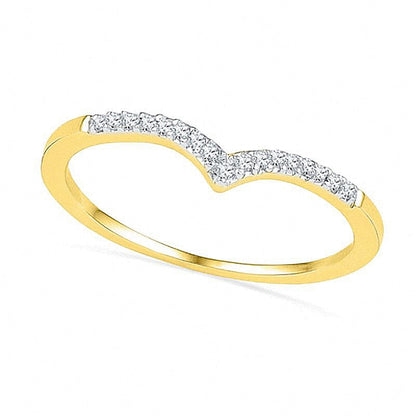 1.0 CT. TW Marquise Diamond Frame Bridal Set in 10K Gold