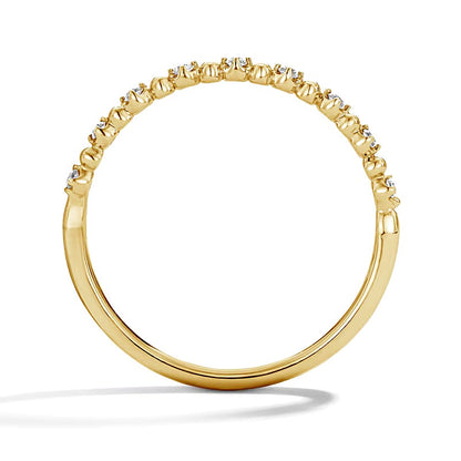 0.07 CT. TW Diamond Stackable Anniversary Band in 10K Gold