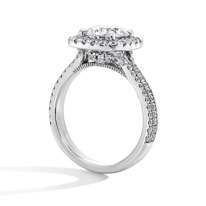 2.63 CT. TW Lab-Grown Diamond Frame Ring in 14K White Gold (F/SI2)