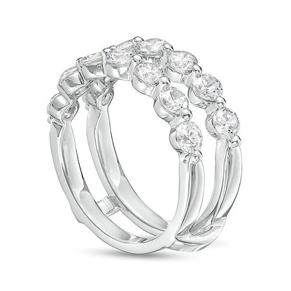 2.0 CT. TW Lab-Grown Diamond Solitaire Enhancer in 14K White Gold (F/VS2)