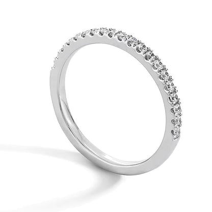 0.25 CT. TW Lab-Grown Diamond Band in 14K White Gold (F/SI2)