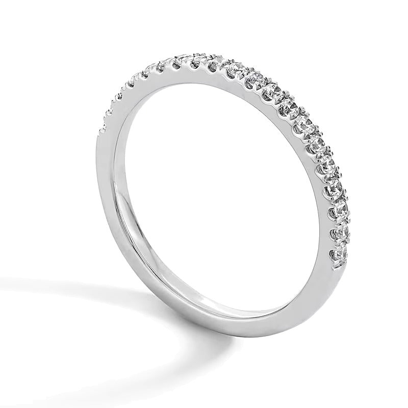 0.25 CT. TW Lab-Grown Diamond Band in 14K White Gold (F/SI2)
