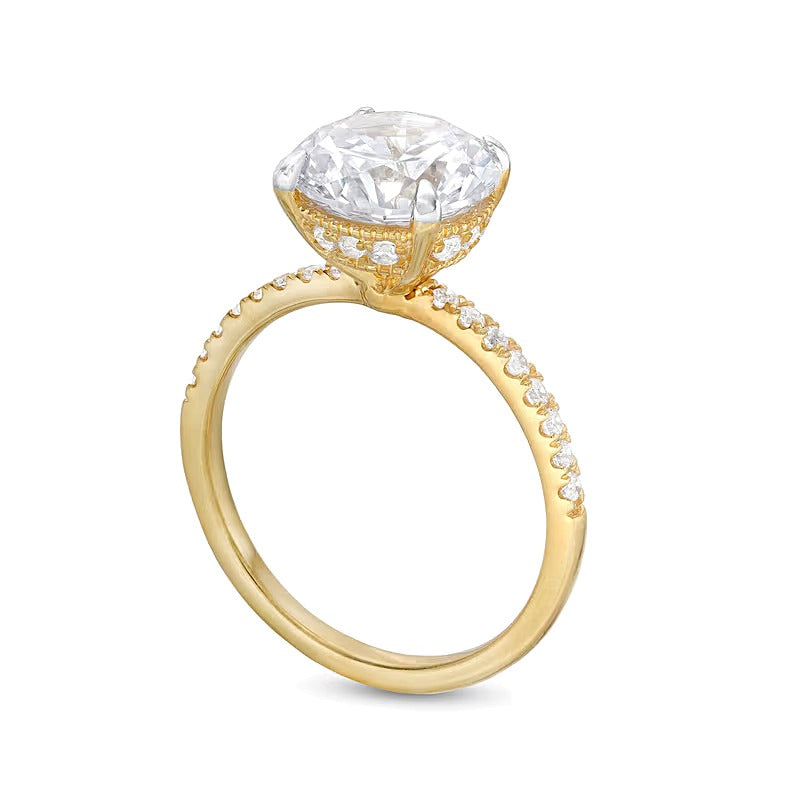 3.25 CT. TW Lab-Grown Diamond Engagement Ring in 14K Gold (I/SI2)