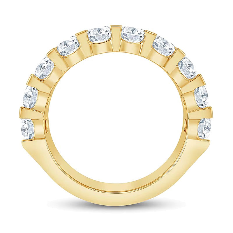 2.0 CT. TW Diamond Ten Stone Wedding Band in 14K Gold (I/I2)