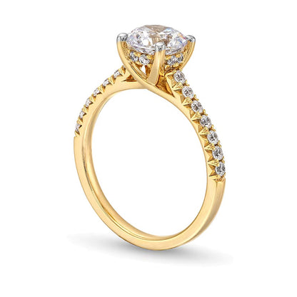 1.88 CT. TW Lab-Grown Diamond Engagement Ring in 14K Gold (F/VS2)