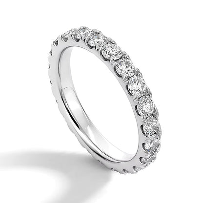 2.0 CT. TW Diamond Eternity Band in 14K White Gold (I/SI2) - Size 8