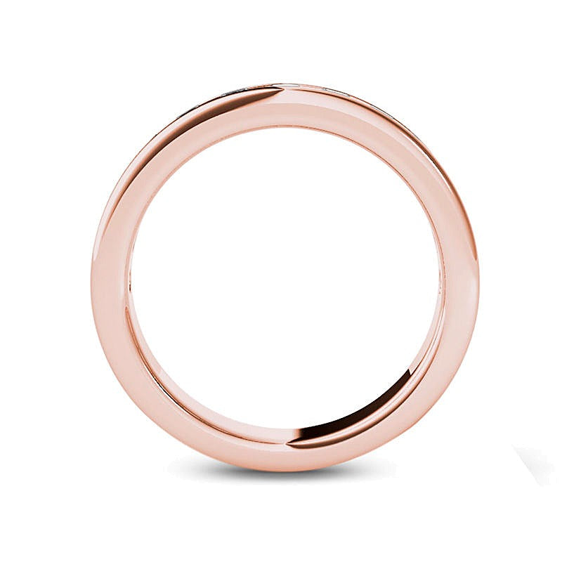 1.0 CT. TW Diamond Wedding Band in 14K Rose Gold