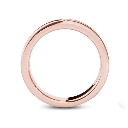 1.0 CT. TW Diamond Wedding Band in 14K Rose Gold