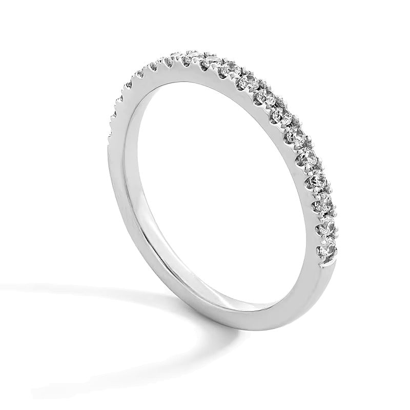0.25 CT. TW Lab-Grown Diamond Band in 14K White Gold (F/SI2)