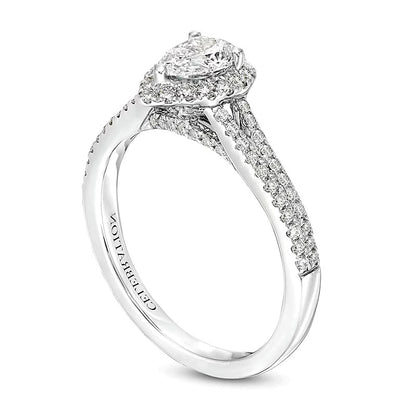 Celebration Infiniteâ¢ 1.0 CT. TW Pear-Shaped Diamond Frame Engagement Ring in 14K White Gold (I/SI2)