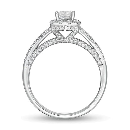 Zales Private Collection 1.0 CT. TW Colourless Diamond Engagement Ring in 14K White Gold