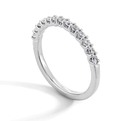 0.38 CT. TW Lab-Grown Diamond Band in 14K White Gold (F/SI2)