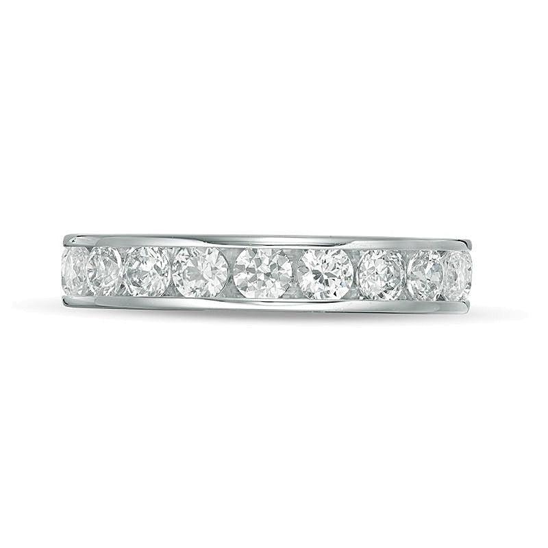 2.0 CT. TW Diamond Channel-Set Eternity Band in 14K White Gold (H/SI2)