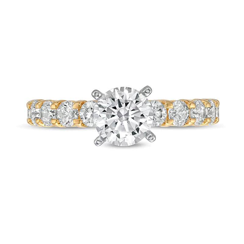 2.0 CT. TW Diamond Engagement Ring in 14K Gold (I/I2)