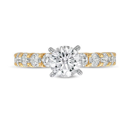2.0 CT. TW Diamond Engagement Ring in 14K Gold (I/I2)