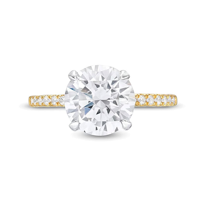 3.25 CT. TW Lab-Grown Diamond Engagement Ring in 14K Gold (I/SI2)