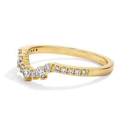 0.33 CT. TW Marquise-Cut Lab-Grown Diamond Solitaire Enhancer Ring in 14K Gold (F/VS2)