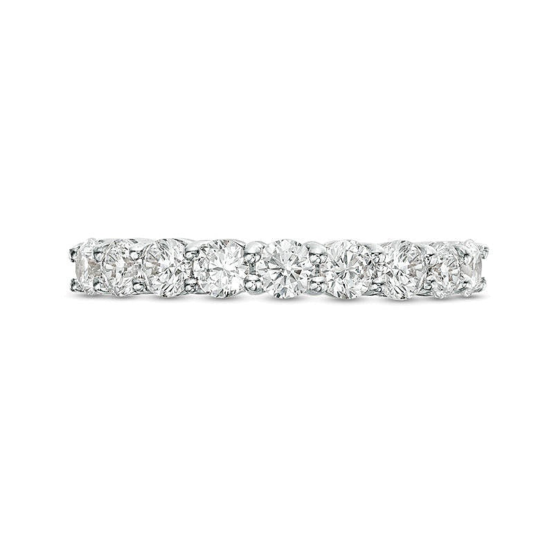 1.0 CT. TW Diamond Wedding Band in 10K White Gold