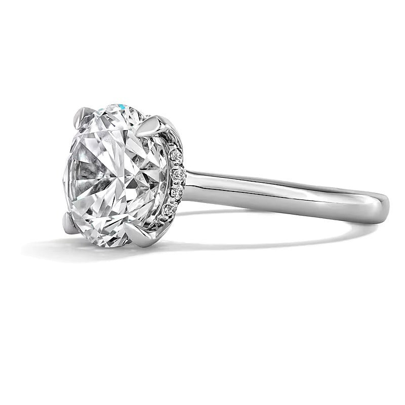 5.25 CT. TW Lab-Grown Diamond Solitaire Engagement Ring in 14K White Gold (F/VS2)