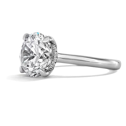 5.25 CT. TW Lab-Grown Diamond Solitaire Engagement Ring in 14K White Gold (F/VS2)