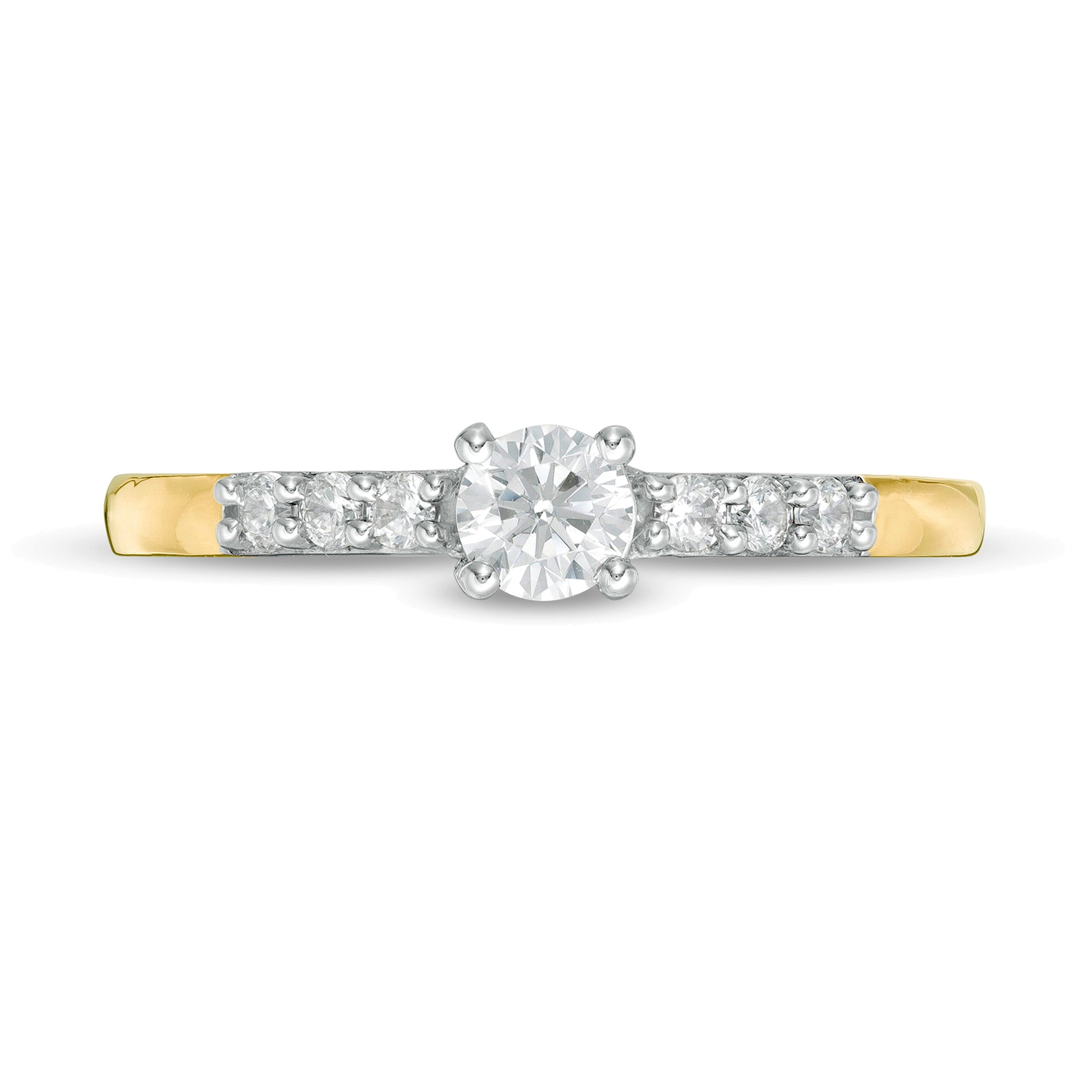 0.33 CT. TW Diamond Engagement Ring in 10K Gold