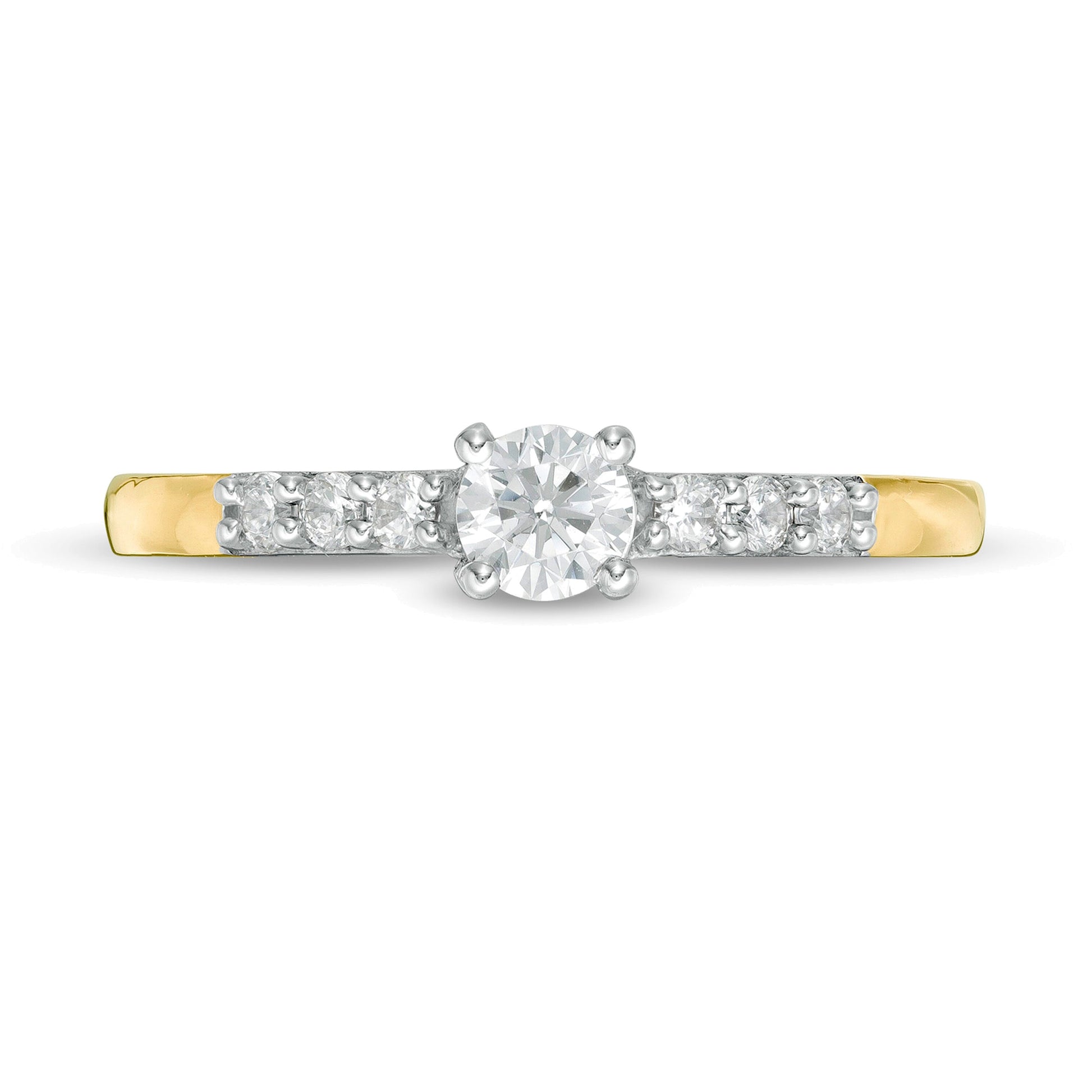0.33 CT. TW Diamond Engagement Ring in 10K Gold