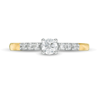 0.33 CT. TW Diamond Engagement Ring in 10K Gold