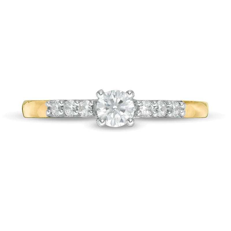 0.33 CT. TW Diamond Engagement Ring in 10K Gold